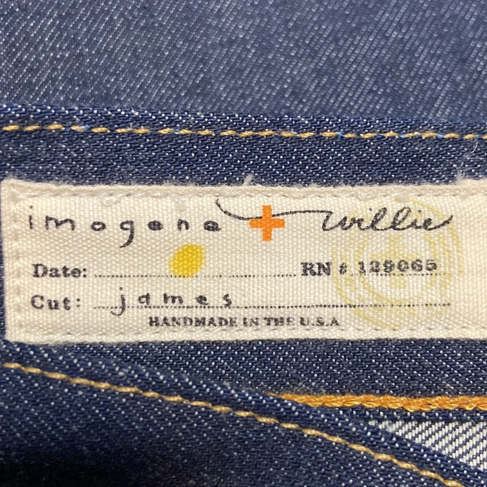 Imogene + Willie Rigid Denim Womens Jeans New Without Tags - Size 24*